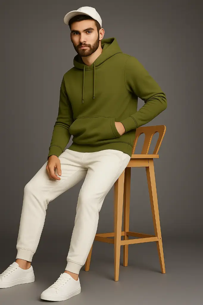 Men for Hoodie (S, Red)