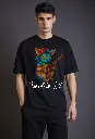 Men Over Size Printed T-shirt