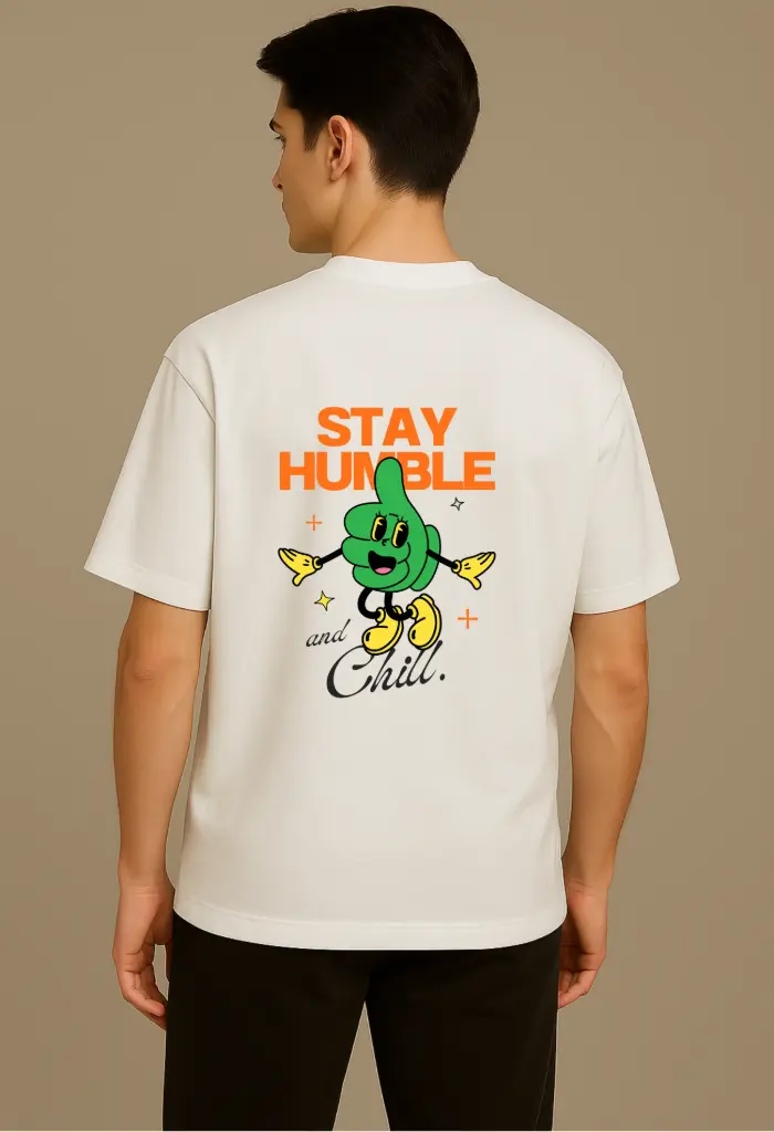 Men Over Size Printed T- Shirt