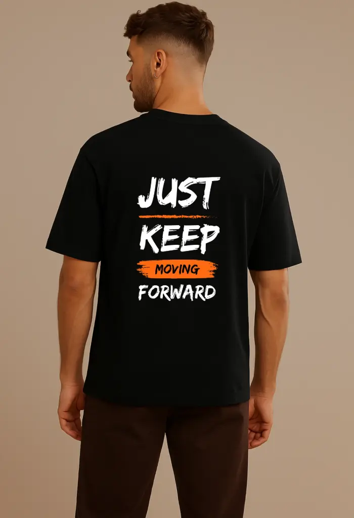 Men Printed Over Size T-shirt