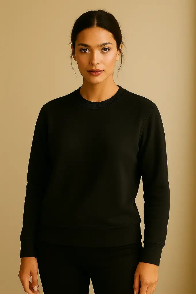Unisex Sweatshirt (S, Black)