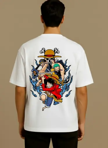 Over Size Printed T-shirt