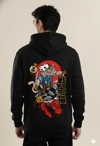 Printed Unisex Hoodie