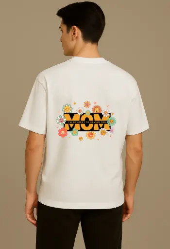 Men Printed Over Size T-shirt
