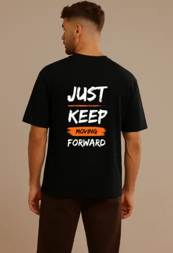 Men Printed Over Size T-shirt